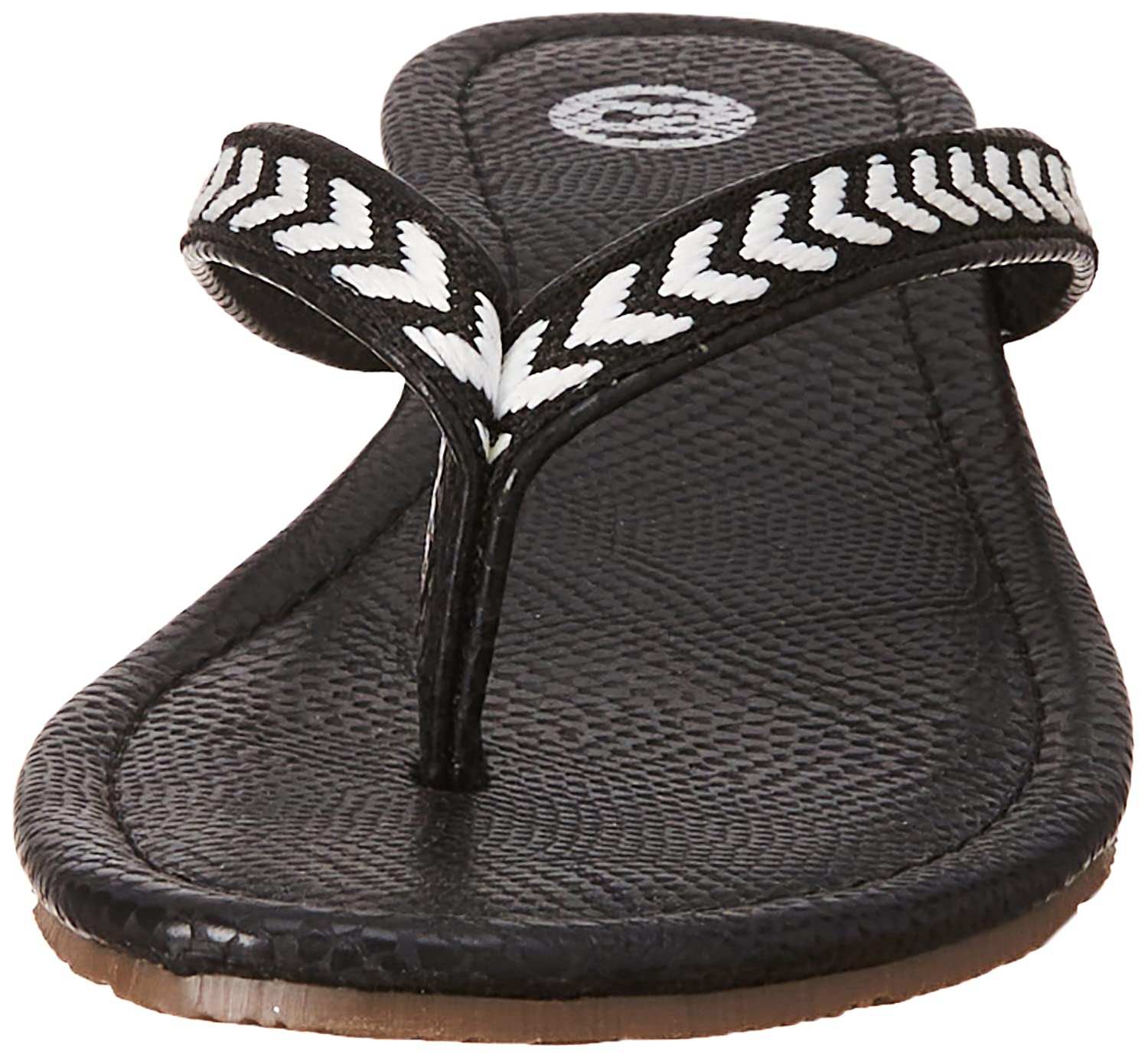 Club Aldo Embroidered Flat Flip Flops for Women