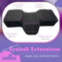 Curved Memory Foam Pillow for Eyelash Extensions – Neck & Back Support with Tool Pockets