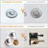 Wawasia Universal Bathroom Sink Stopper Stainless Steel