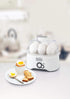 BLACK+DECKER Egg Cooker 6 Eggs EG200-B5 Compact Automatic White