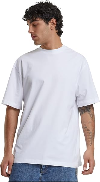 Urban Classics Men Oversized T-Shirt White – Safqqa Egypt