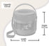 MILTON Econa Deluxe 2 Inner Stainless Steel Tiffin Box, Pink