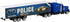 Model Police Truck - Blue