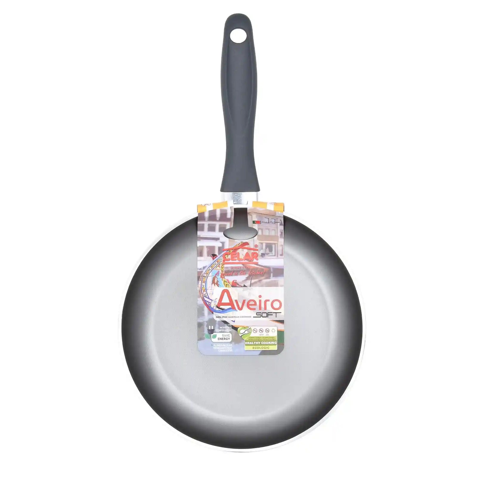 Celar Aveiro Aluminium Frypan, Soft Touch Bakelite Handle, 18 cm, Non-Stick