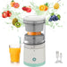 Portable USB Electric Citrus Juicer Easy Press Fruit and Vegetable Juicer