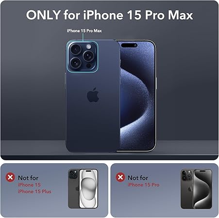 ESR Armor Series Case for iPhone 15 Pro Max – Full-Body Shockproof MagSafe Case with Stand