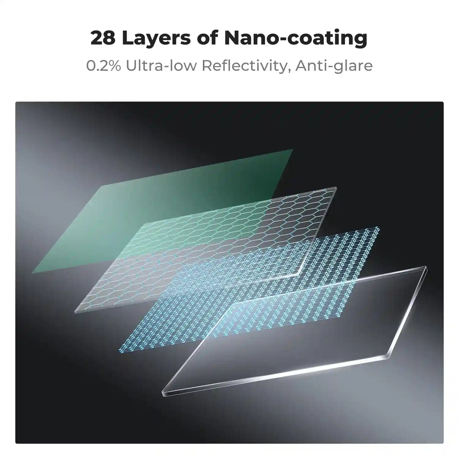 فلتر مربع K&F Concept بمقاس ١٠٠ ملم من نوع الكثافة المحايدة مصمم للمصورين الذين يحتاجون للتحكم الدقيق في التعريض الضوئي. مصنوع من زجاج بصري رفيع للغاية مع ٢٠ طبقة لضمان وضوح عالي