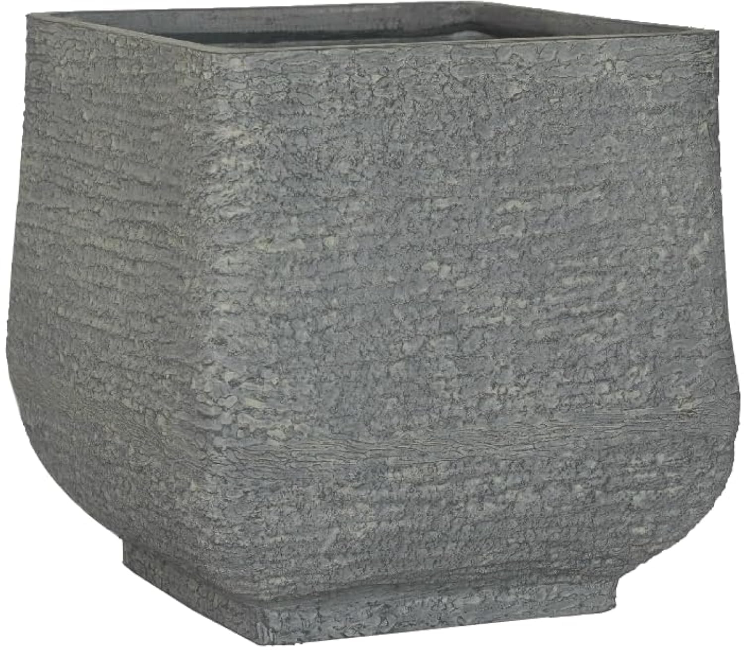 وعاء زهور Orist PTC Cobblestone – تصميم أنيق وبسيط، 41.5 × 41.5 × 42.5 سم