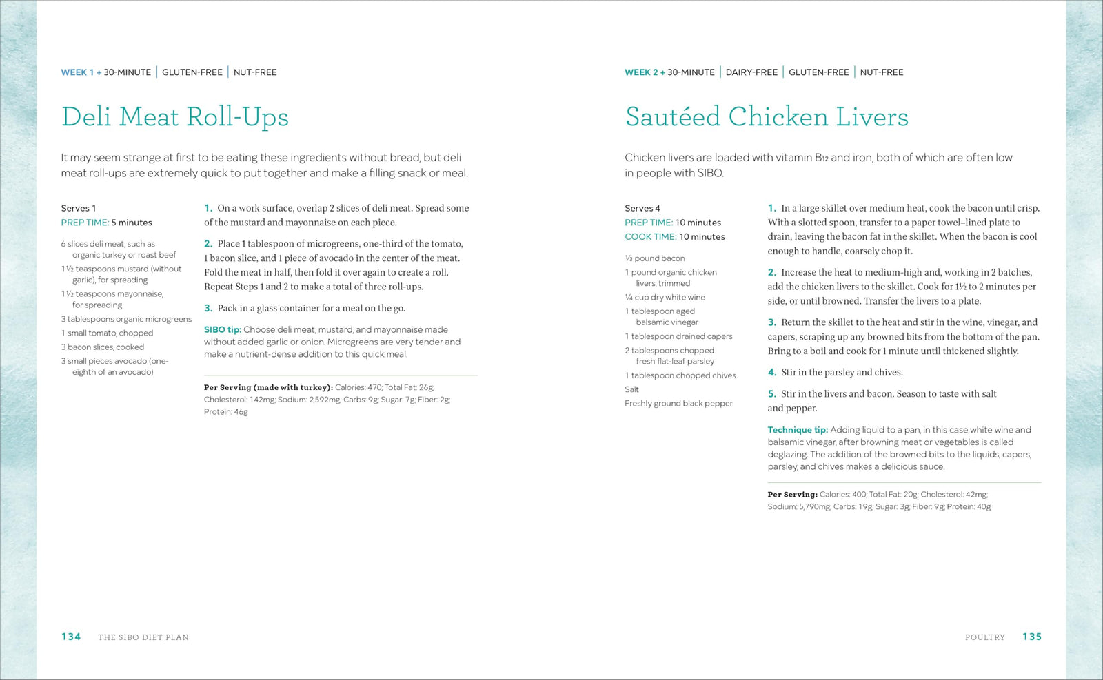 The SIBO Diet Plan: Four Weeks to Relieve Symptoms and Manage SIBO