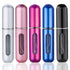 Wendergo Perfume Atomiser Refillable 5 Pcs Travel Bottle Mini ML Atomizer Spray Portable Empty Fragrance Container