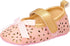 Mix & Max Two-Tone Faux Leather Velcro-Strap Bow-Detail Shoes for Girls