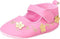 Mix & Max Girls’ Embroidered Flower High-Top Velcro-Strap Shoes