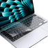EooCoo Keyboard Cover compatible for 2023 M2 Macbook Air 15" A2941,2022 M2 Air 13.6" A2681,2021-2023 M3/M2/M1 Pro 14" A2918 A2992 A2779 A2442 / Pro 16" A2991 A2780 A2485, EU Layout, TPU Clear