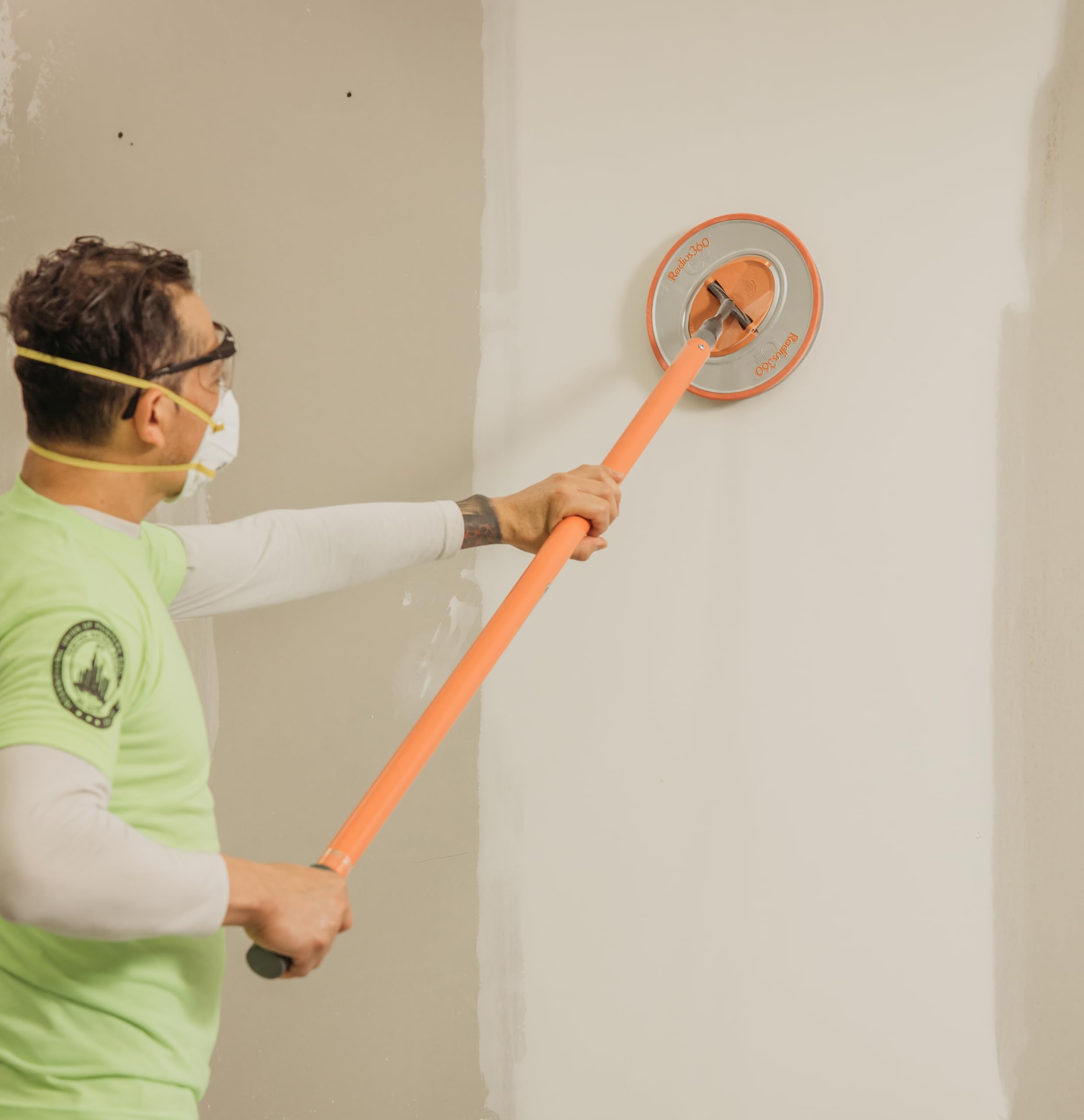 Full Circle International Radius360 Sanding Tool with Interchangeable Center Hub 9 Inch Round, 1-Pack