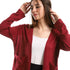 JAMILA Women Side Pockets Short Cardigan