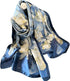 NUWEERIR Women Mulberry Silk Scarf Long Satin Lightweight Fashion Wrap