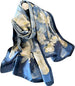 NUWEERIR Women Mulberry Silk Scarf Long Satin Lightweight Fashion Wrap