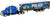 Model Police Truck - Blue