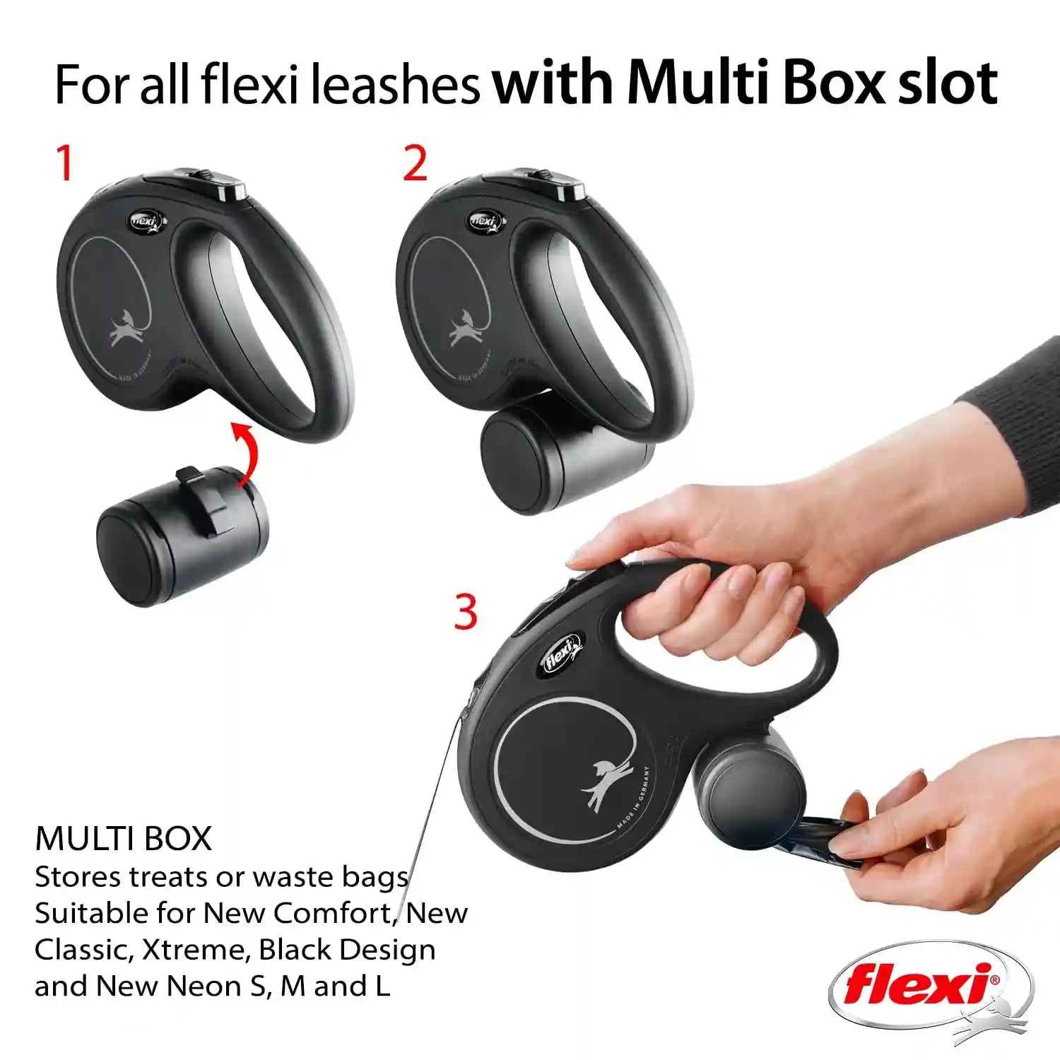 New Flexi Neon Strip for Dogs, 5 Meters, Yellow