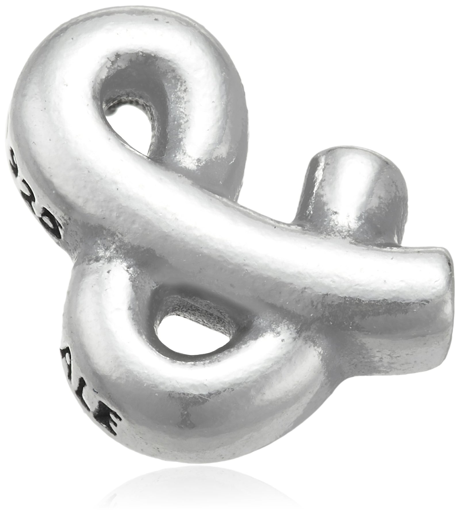 Pandora Silver Ampersand Shaped Locket Element