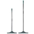 Gardenised Artificial Turf Rake with Extendable Telescopic Handle