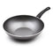 Celar Aluminum Soft Wok, 24 cm Diameter, Grey, Made In Portugal