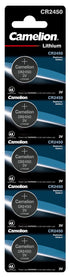 Camelion 13005450 - Lithium Knopfzellen-Batterie CR2450 mit 3 Volt Pack Of 5
