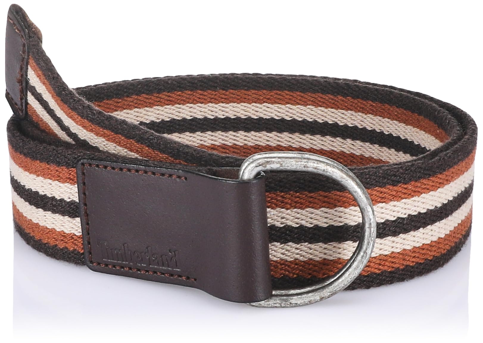 Timberland Men’s Canvas Striped Belt - Safqqa