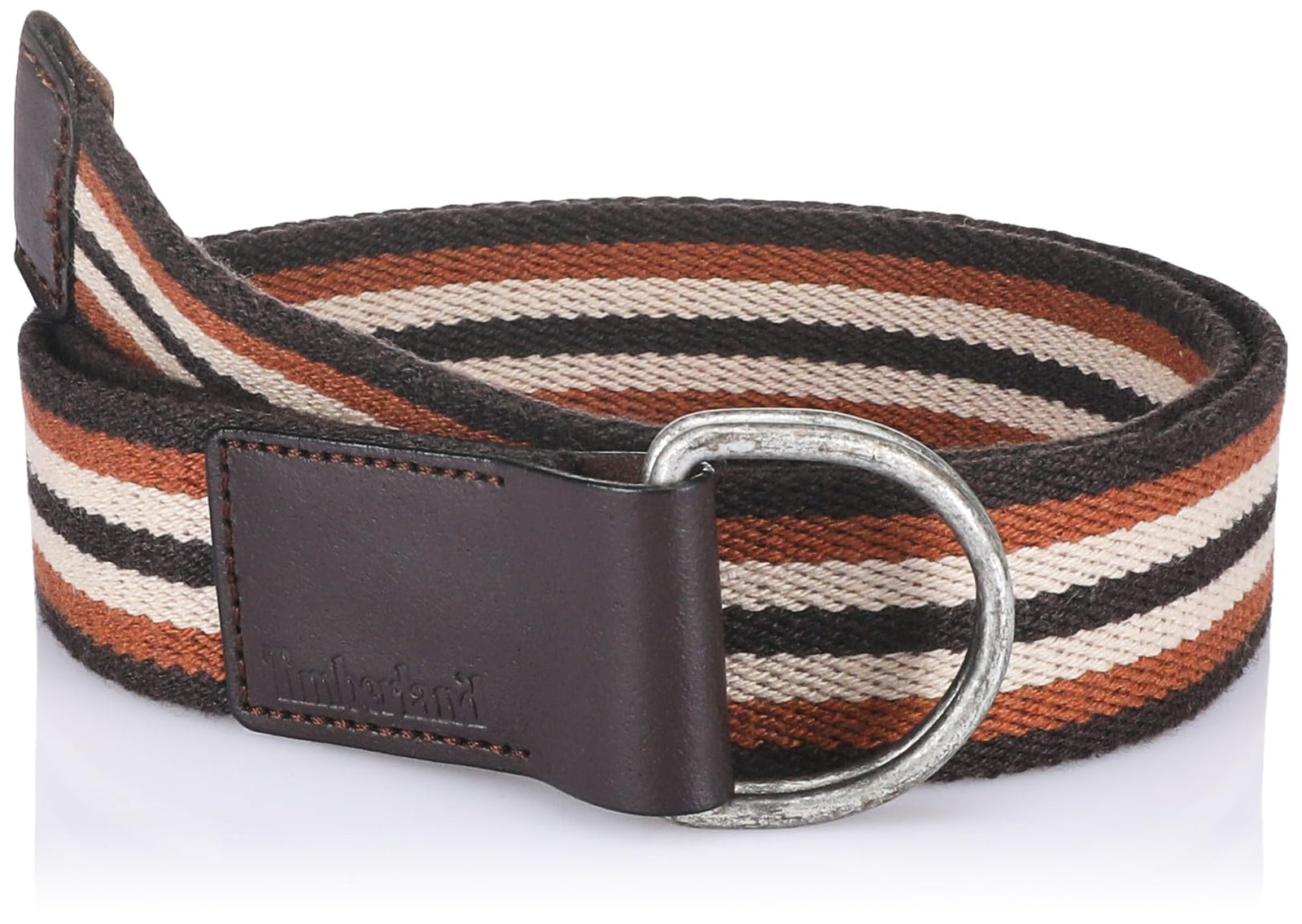 Timberland Men’s Canvas Striped Belt - Safqqa
