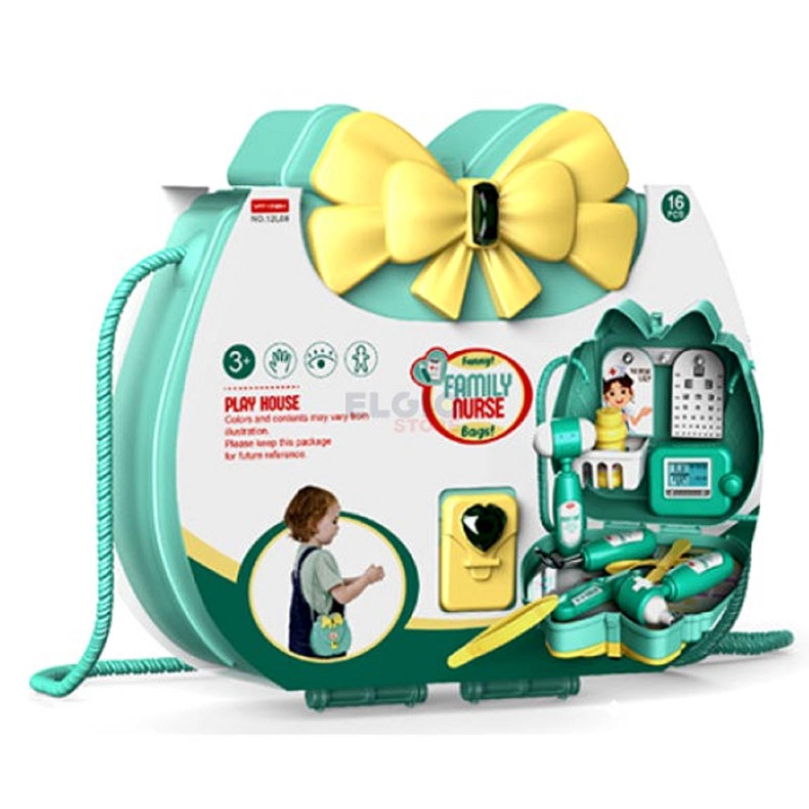 FUUNY FAMILY NURSE BAGS 16 PCS