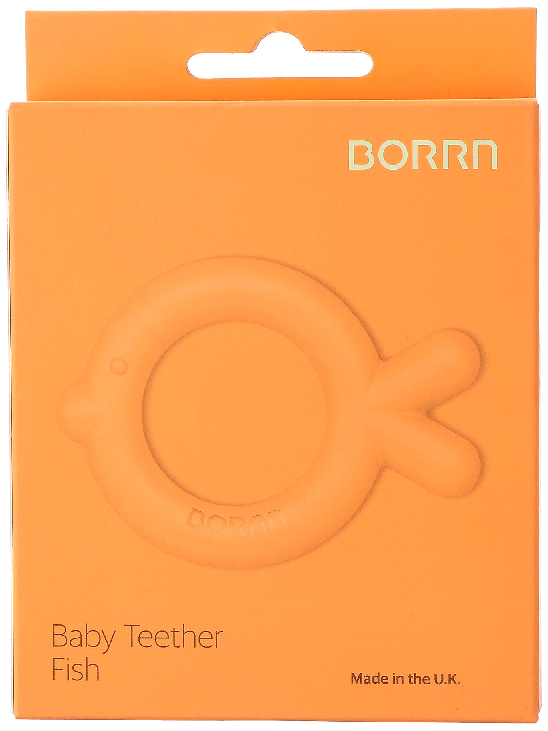 عضاضة الأطفال  من BORRN مصممة لتهدئة لثة الطفل أثناء مرحلة التسنين بطريقة آمنة وممتعة