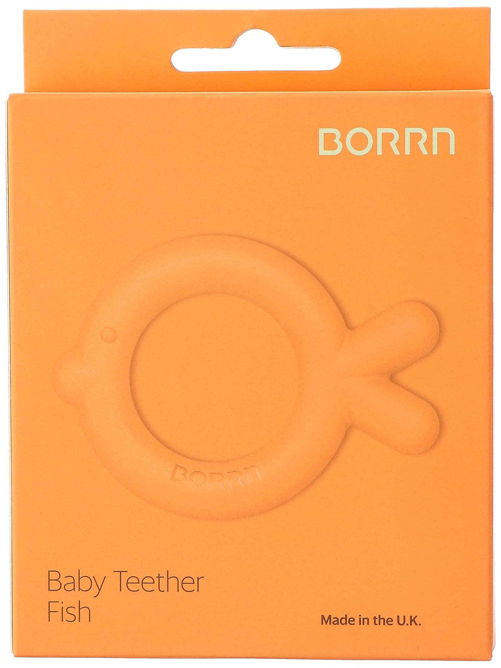 عضاضة الأطفال  من BORRN مصممة لتهدئة لثة الطفل أثناء مرحلة التسنين بطريقة آمنة وممتعة