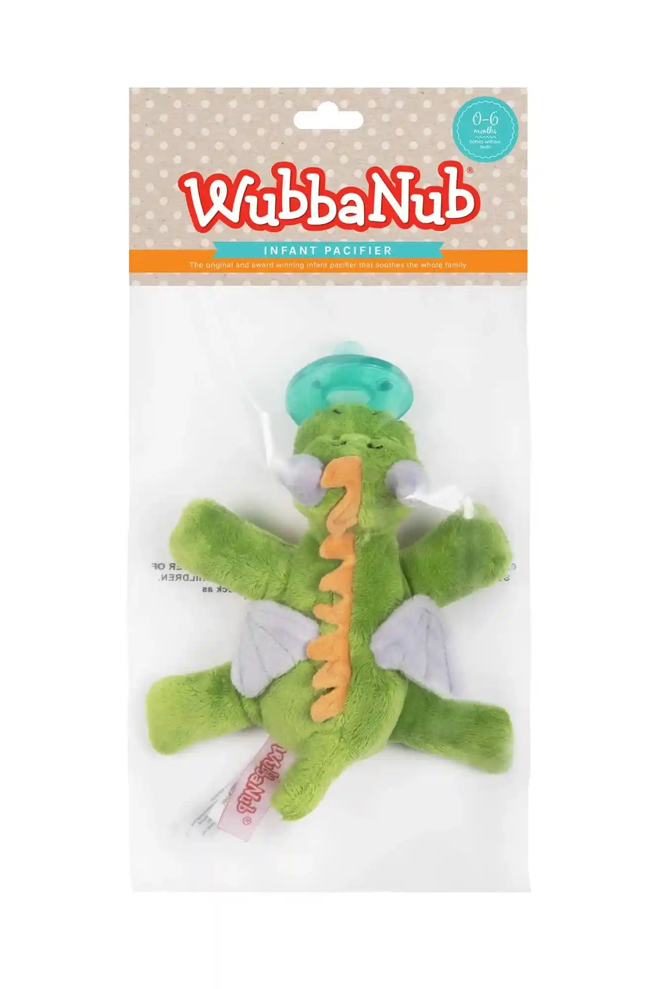 WubbaNub Infant Pacifier - Fairytale Dragon