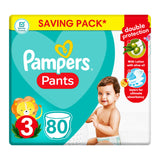 Pampers Pants, Size 3, Saving Pack, 80 Baby Diapers