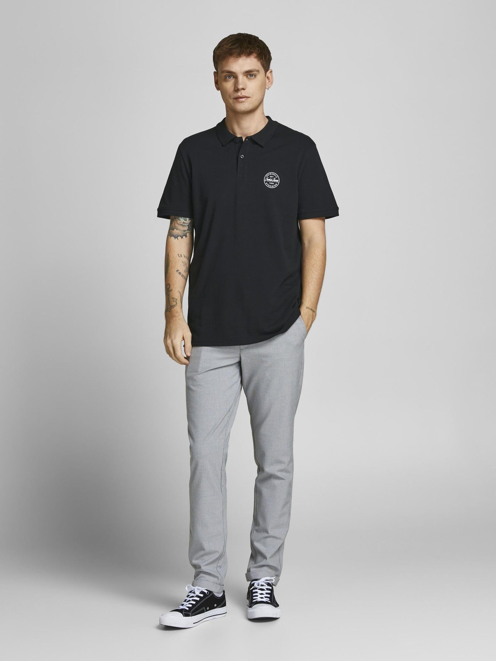 Jack & Jones Men’s Slim Fit Polo Shirt – Modern Casual Style
