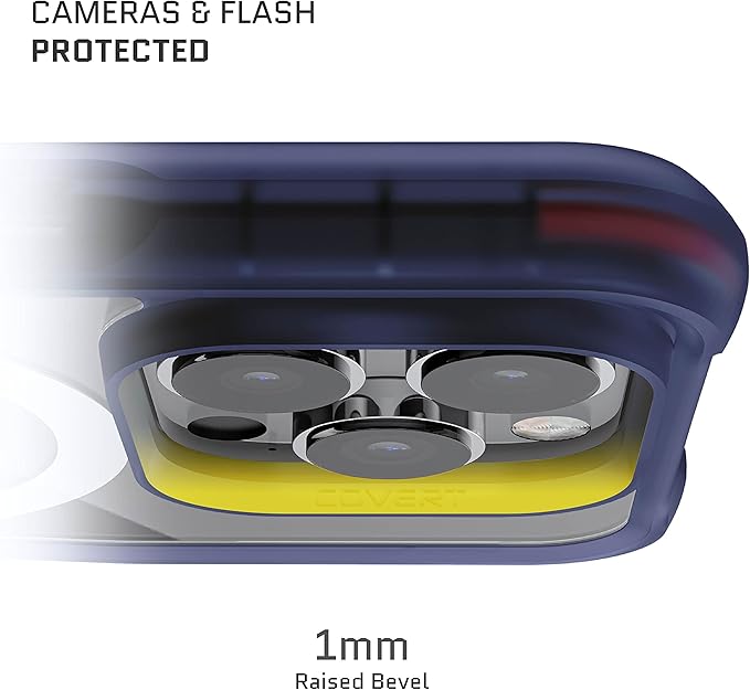 جراب من Ghostek  لهاتف Apple iPhone 14 هي حافظة نحيفة وقوية وأنيقة مصممة لحماية جهاز iPhone 14 من الخدوش والسقوط اليومي. 