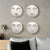 Howard Elliott Artistic Face Wall Sculpture – Round Hanging Decor-Open Box - Safqqa