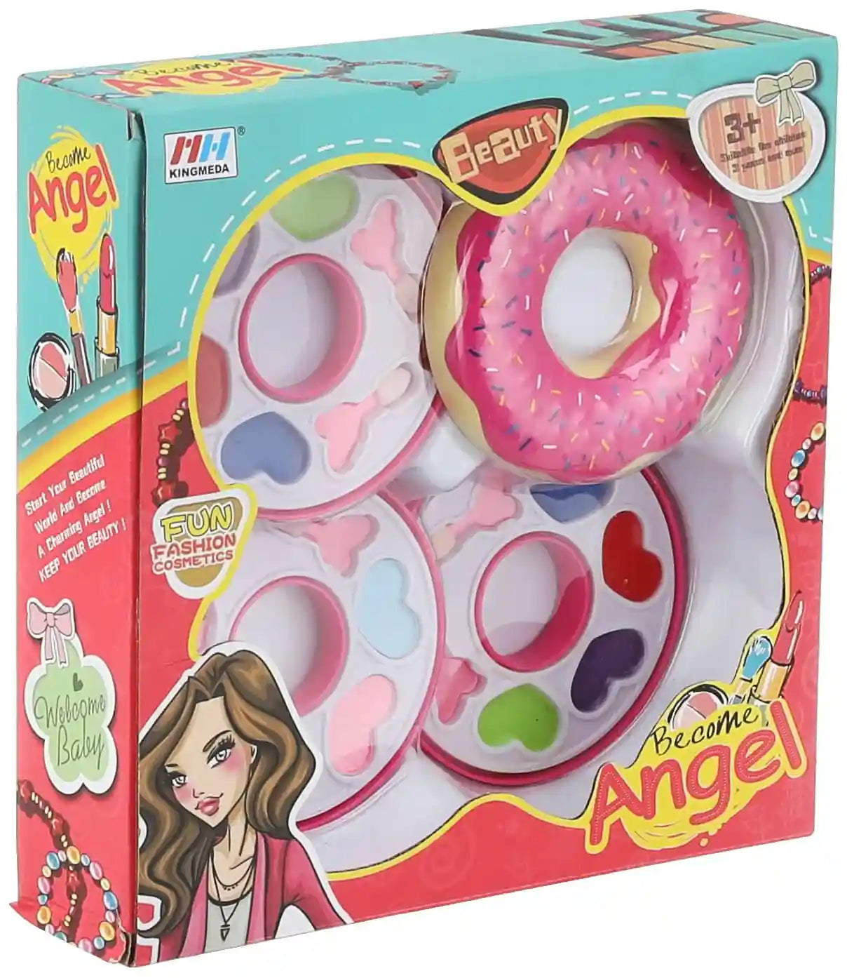 Donuts makeup set toy Toy 3 roles - Safqqa Egypt