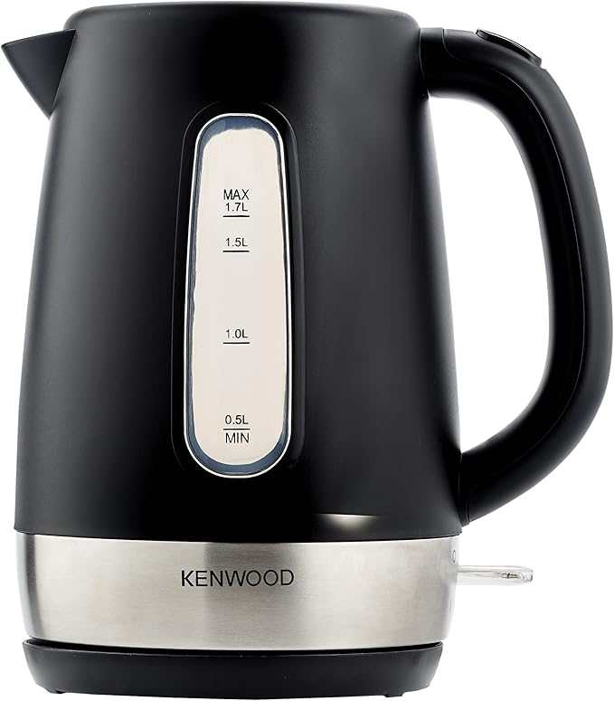 Kenwood Electric Kettle 1.7L 2200W Black Silver ZJP01.A0BK – Safqqa Egypt