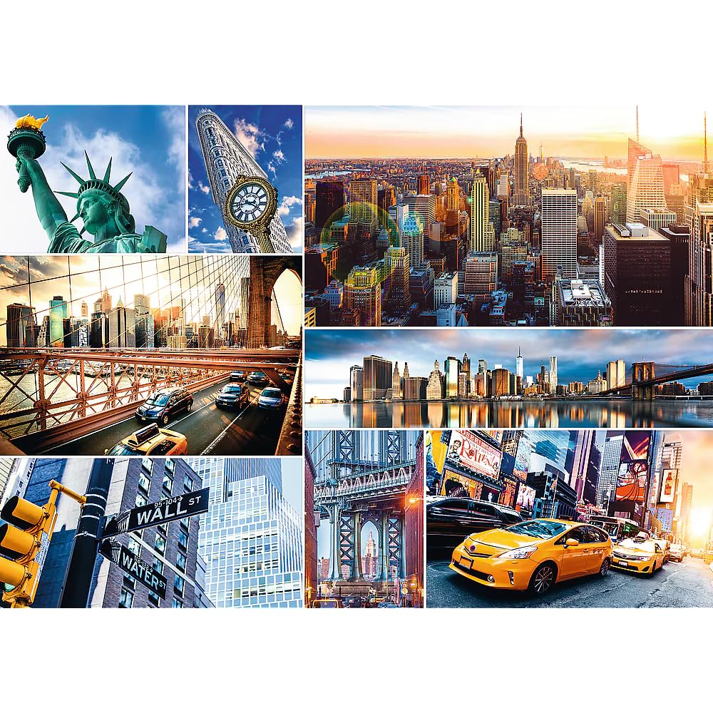 Trefl New York Collage 4000 Piece Jigsaw Puzzle, 54