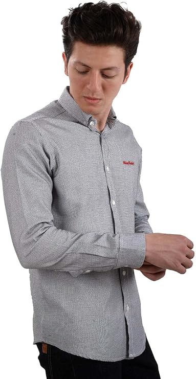 White Rabbit Men's WR1018S19 Long Sleeve Shirt