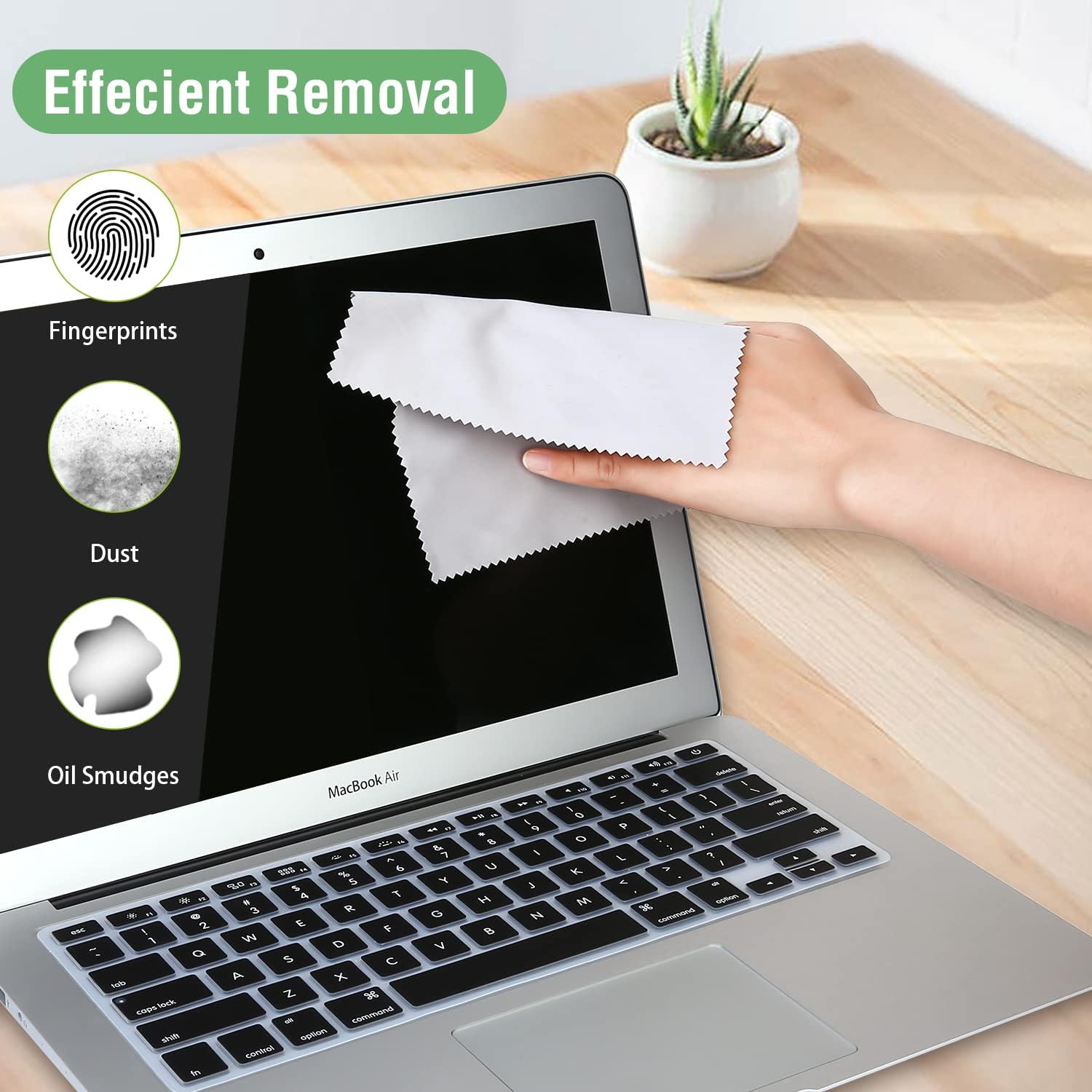 EooCoo Keyboard Cover compatible for 2023 M2 Macbook Air 15