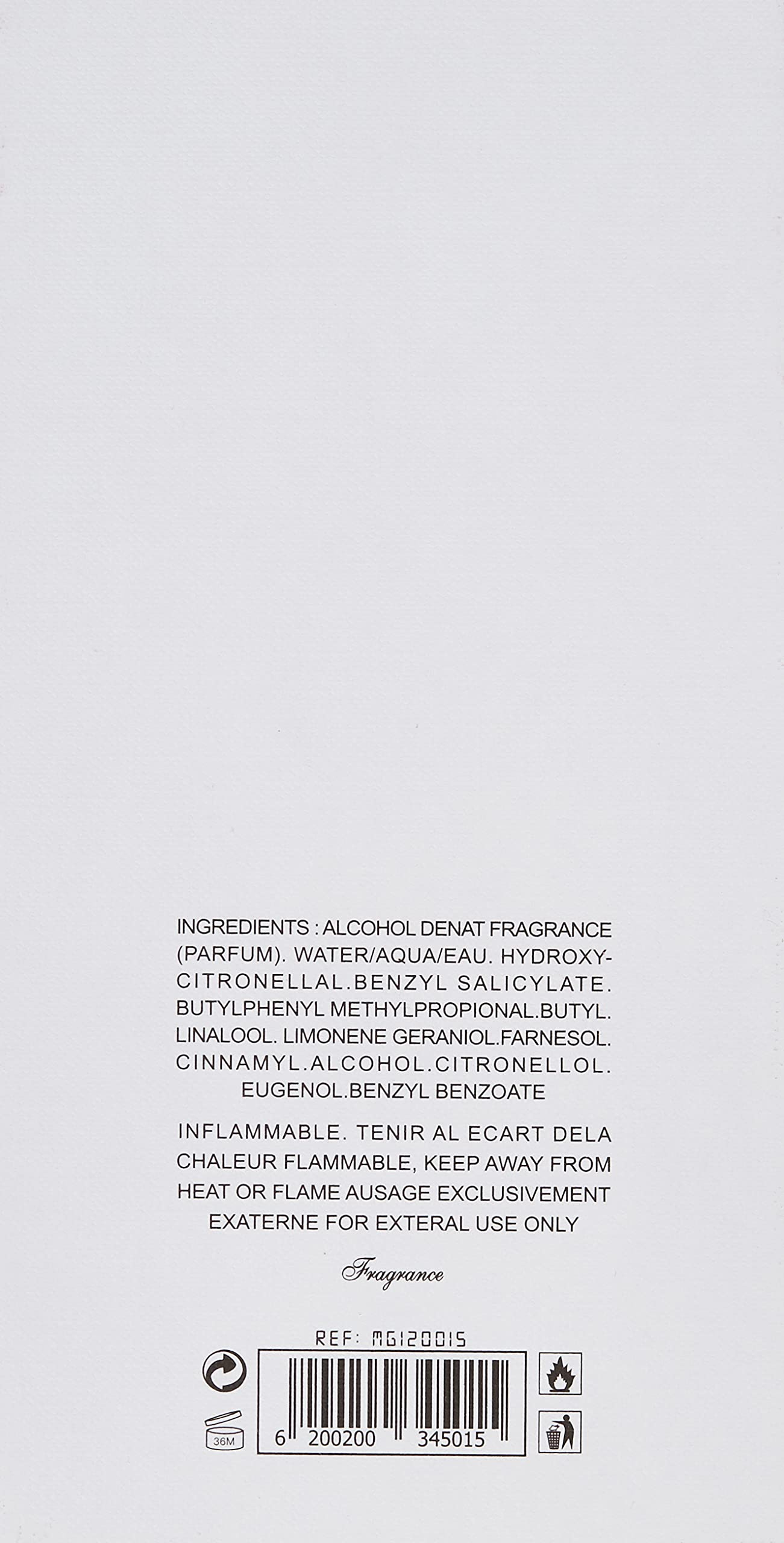 Mo Gra' Perfume For Unisex 100 ml