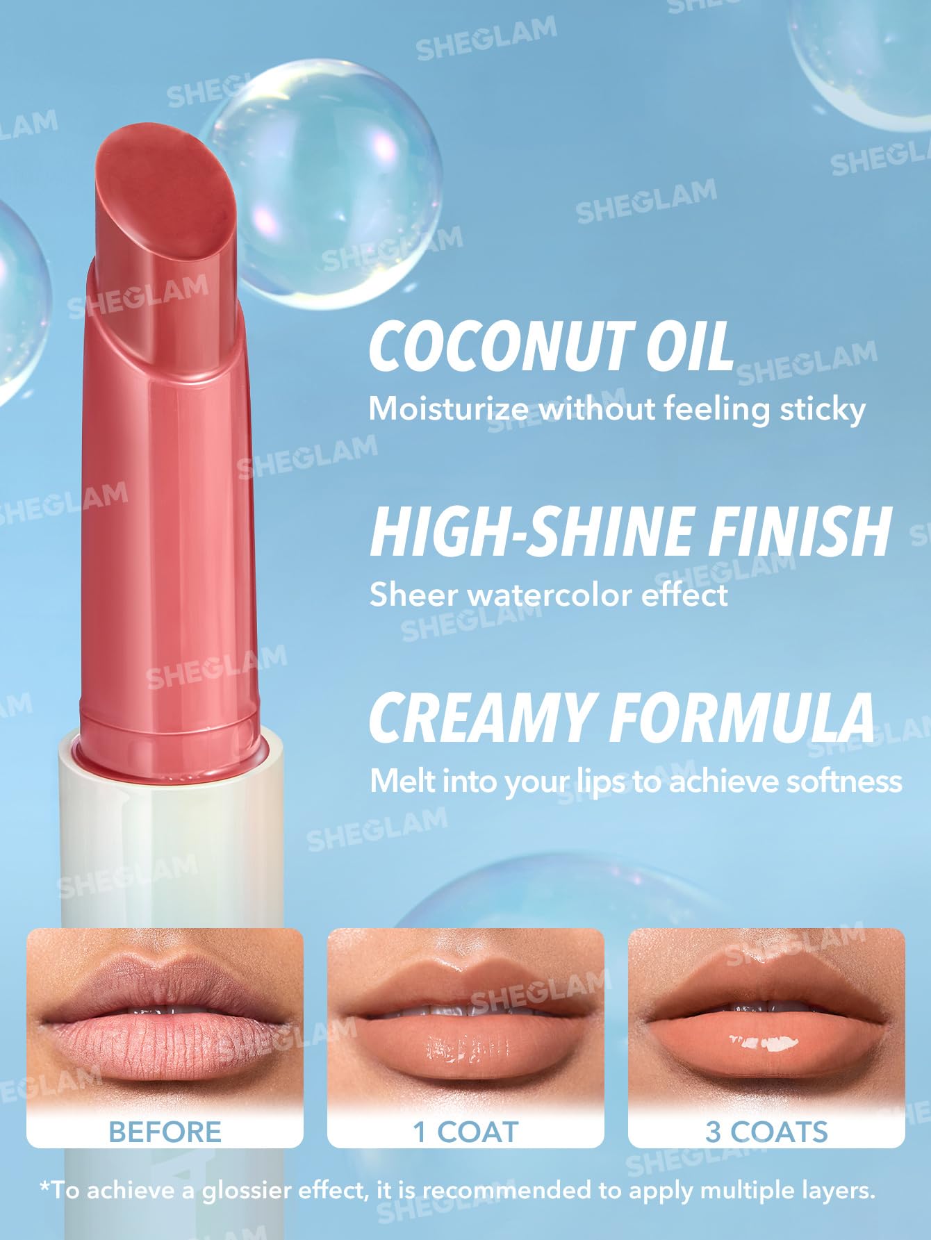 Sheglam Shine Lip Plumper Pout Perfect - Walk on the Beach