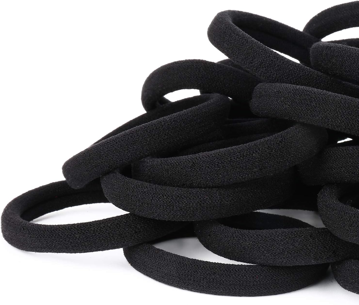 Elastic Hair Ponytail Holder – Strong & Stretchy Hair Ties for Women & Kids (3 Pieces)