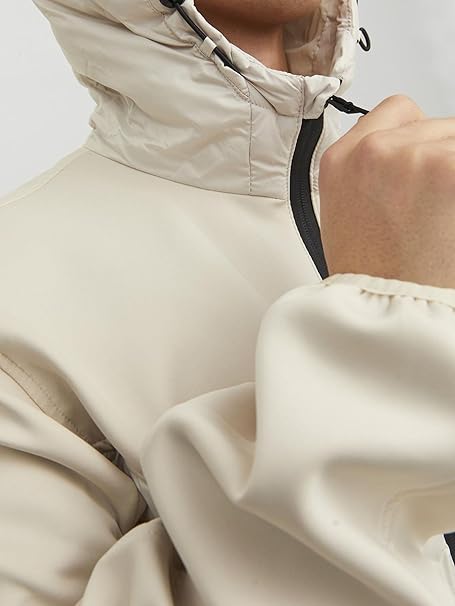 JACK & JONES Men Jacket Light Beige Casual Outerwear