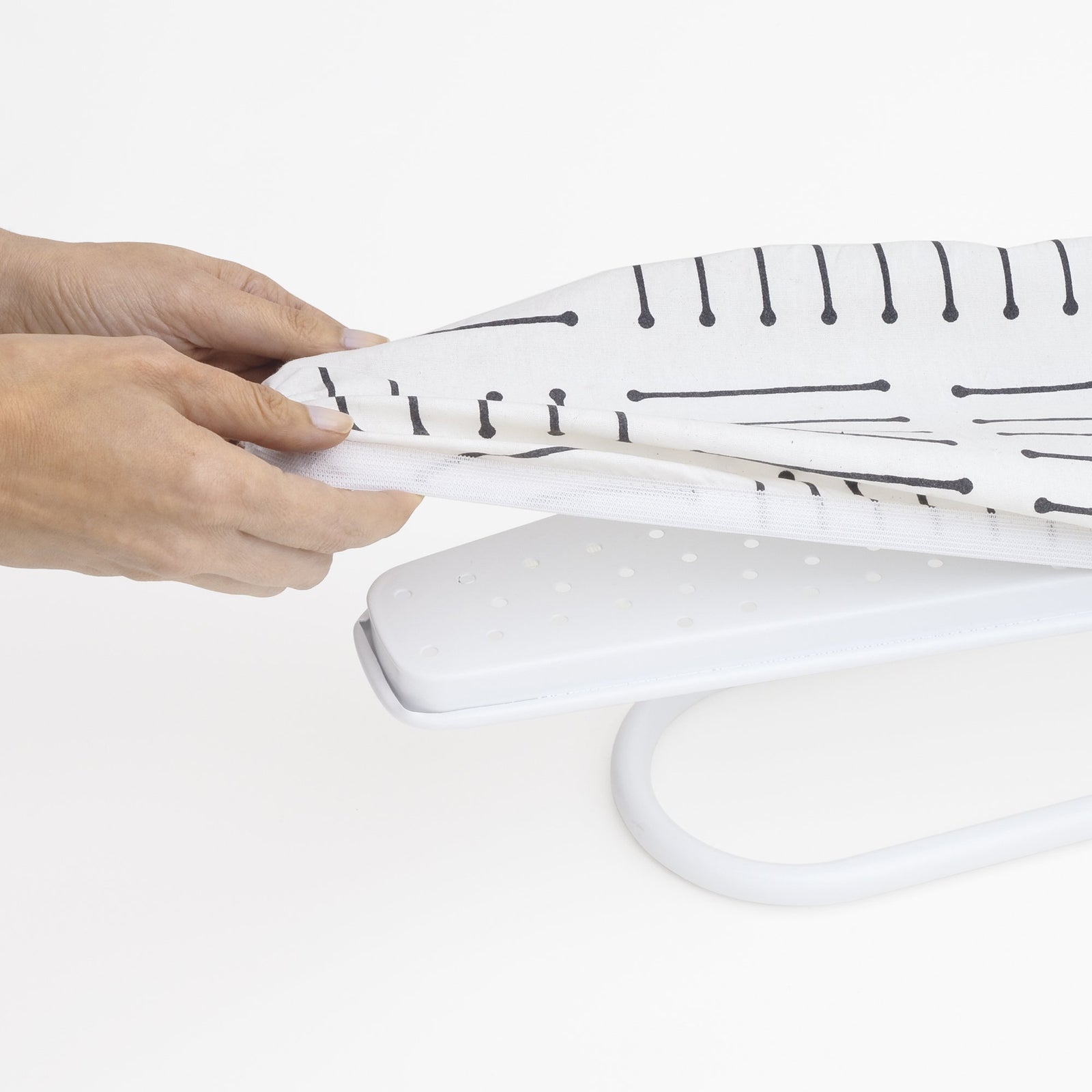 Rayen Sleeve Board Cover, Cotton, 61.5 x 21.5 x 1 cm