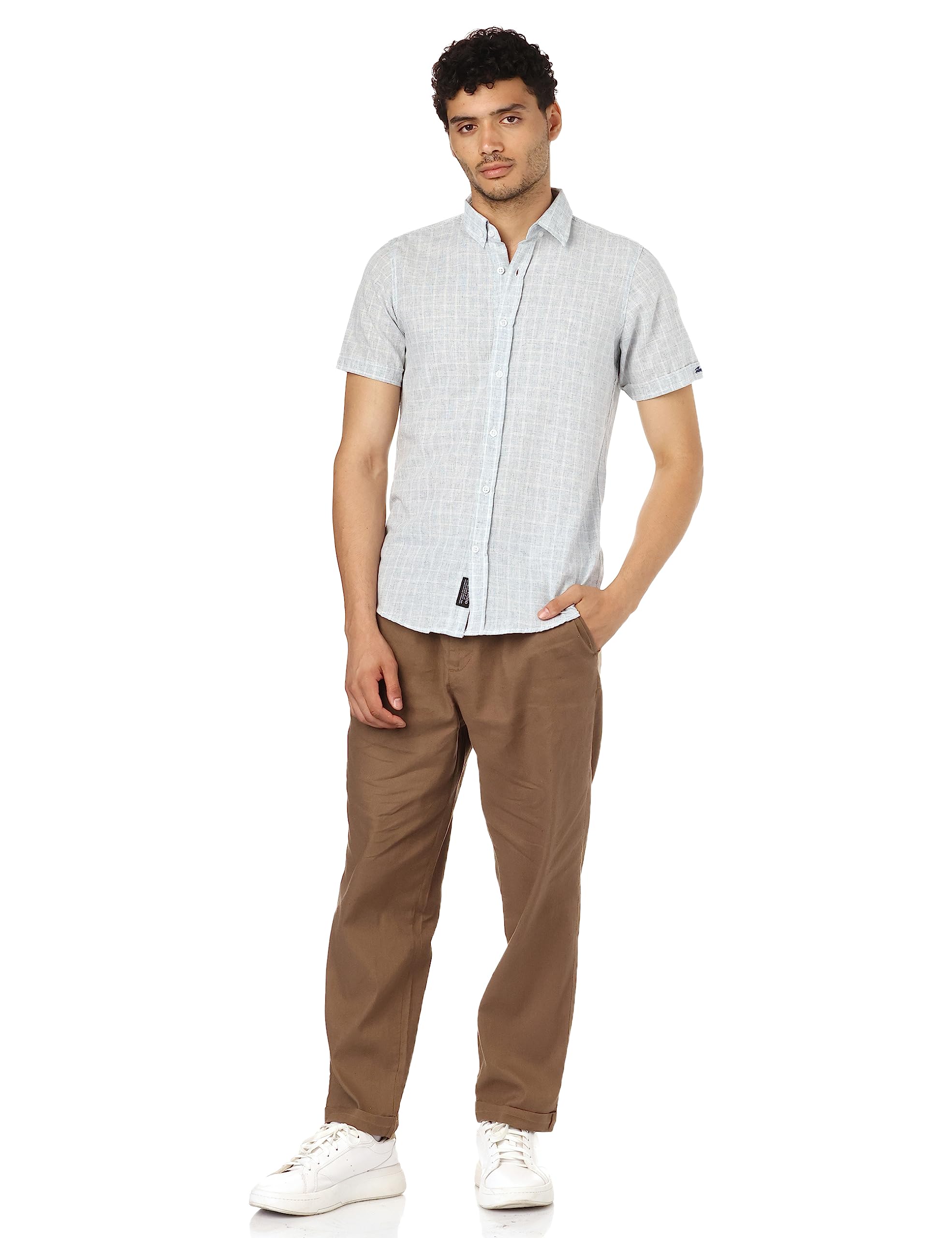 FIRE WOOD Shirt For Men Suitable for daily wear and casual occasions - Safqqa Egypt