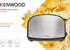 Kenwood 2 Slice Bread Toaster Black Silver TCM01.A0BK