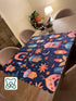 Ramadan tablecloth, Ramadan Kareem tablecloth, size 90 cm, made of imported velvet material like silk, highest quality. It can be used for a square or round table,